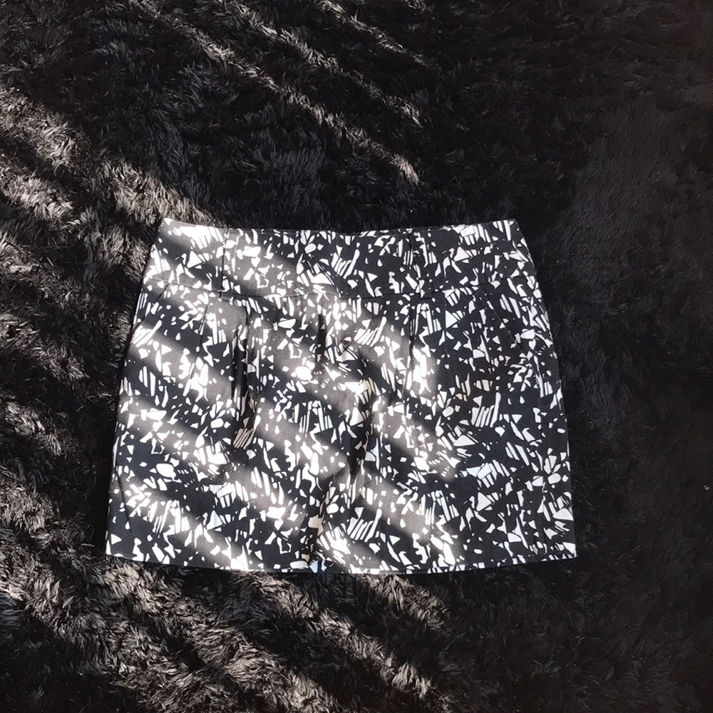Black and white skirt